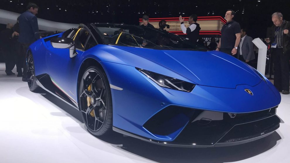 Superm 225 Quina Lamborghini Lan 231 A Huracan Spyder Perfomante